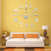 New Arrival Quartz 3D Real Big Wall Clock