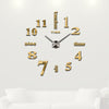 New Home Decoration Big Mirror Wall Clock