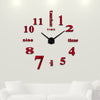 New Home Decoration Big Mirror Wall Clock